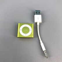 Apple iPod Shuffle A1373 4th Gen 2GB Lime Green #U0948 - £35.07 GBP