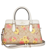 NWT Coach Darcie Carryall In Signature Canvas With Floral Cluster Print ... - £239.05 GBP