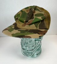 Vintage Mens XL Mesh Breathable Camouflage Hunting Hat, Baseball Cap - U... - $10.84