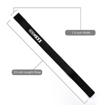 Leather Lifting Straps - Adjustable Weightlifting Straps-Black Color Hea... - $9.89