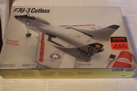 1/72 Scale Testors, Vought F7U-3 Cutlass Jet Airplane Model Kit #345 Sealed - $100.00