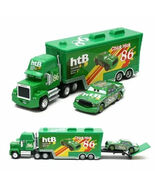 2-PACK DISNEY PIXAR CARS NO.86 CHICK HICKS CAR HAULER TRUCK DIECAST TOY ... - $25.33 CAD