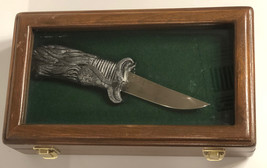 2002 Michael Ricker Pewter Handle 9.5&quot; Knife Wizard &quot;Jay&quot; 80 of 400 - £373.52 GBP