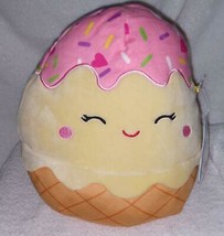 Squishmallows CLARA the Ice Cream Sundae 8&quot;H NWT - £12.62 GBP