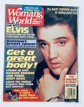 Woman&#39;s World Magazine October 12 1993 Vol 14 #41 Elvis Presley No Label - £9.83 GBP