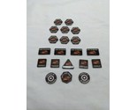 Lot Of (20) Flames Of War Acrylic Tokens - $44.54