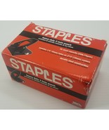 N) Staples Heavy Duty 2-Hole Punch 28 Sheet Capacity 1/4&quot; Holes Desk Off... - £10.34 GBP