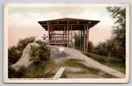 Lancaster PA Indian Rock Williamson Park Children Pavilion Postcard E44 - $3.95