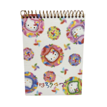 2002 SANRIO SMILES HELLO KITTY STATIONARY 50 SHEETS PAPER MINI SPIRAL NO... - $9.50