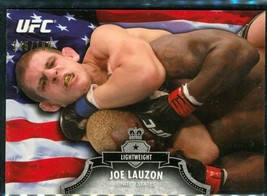2012 Topps UFC Trading Card LE 145/188 US Flag Joe Lauzon Bloodlines MMA #96 - £6.81 GBP