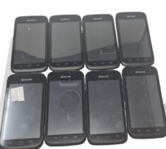8 Lot Kyocera Hydro Edge C5215 Android Mobile Power Up As Is Bad Display... - $47.31