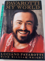 Pavarotti My World by Luciano Pavarotti 1995 1st edition Dust Jacket Opera Music - £19.46 GBP