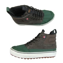 Vans Sk8-HI Del Pato Mte Sneaker Boot Mens Size 9.5 Brown Green New VN0A5JMNBGS - £67.69 GBP