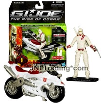 Yr 2009 GI JOE The Rise of Cobra Vehicle Set ARASHIKAGE CYCLE with STORM... - $44.99