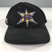Vintage XFL Birmingham Thunderbolts Dad Hat Purple Black Drew Pearson - $12.19