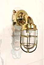 Nautical Ship Marine New Solid Brass Swan Passageway Bulkhead Light Junc... - £123.06 GBP