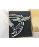 LOVELY KIRKLAND&#39;S HOME ENAMELED Peace Angel ORNAMENT - $27.12 CAD
