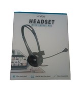 VIBE PHONE LAPTOP TABLET HEADSET SWIVEL MIC WORK HOME OFFICE 3.5MM COMPA... - $289.78 MXN
