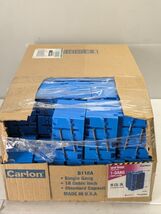 FOR PARTS-Carlon 1-Gang Zip 18 Cu In Non-Metallic Switch Box B118A-Missi... - $63.69