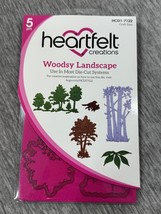 Heartfelt Creations Woodsy Landscape Metal Craft Dies 5pc HCD1-7122 Card... - $27.71