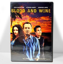 Blood and Wine (DVD, 1997, Widescreen) Like New !  Jack Nicholson Jennifer Lopez - $15.78