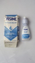 Lot Of 2 Visine Dry Eye Relief Sterile Lubricant Eye Drops 15 ML Expiration 9/25 - £10.01 GBP