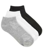 Womens Socks Low Cut Performance 3 Pack Black White Grey IDEOLOGY $14 - NWT - £2.83 GBP
