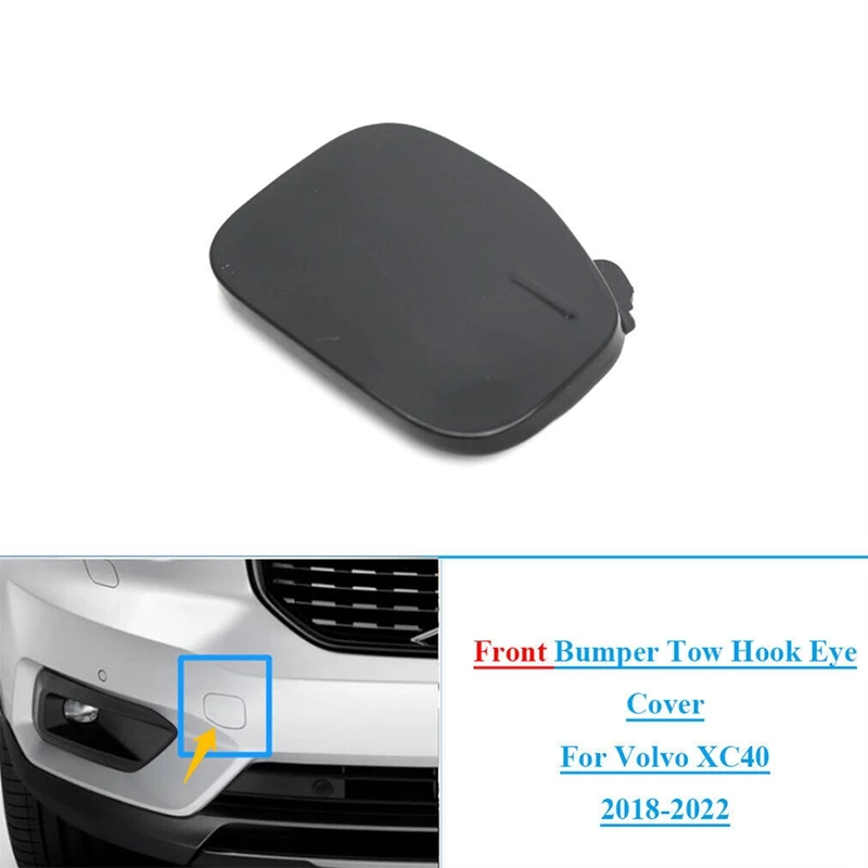 Front Bumper Tow Hook Eye Cover Cap 39847993 Replacement for Volvo XC40 2018-2 - £14.54 GBP