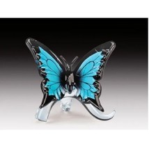 Glass Blue Butterfly Figurine - $39.99