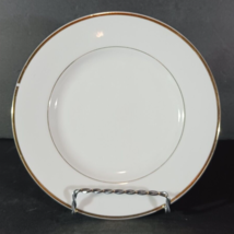 SONNET BREAD &amp; BUTTER PLATE 6 1/4&quot; Fine China Japan White with Gold Trim... - £4.66 GBP