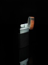 Brizard and Co Dakota Black & Ebony Venezia " Fountain Flame Pocket Lighter NIB image 10