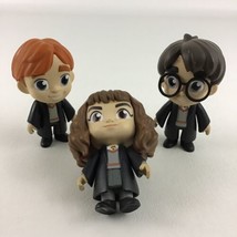 Funko Harry Potter Hermione Ron 3&quot; Vinyl Figures Magic Wizards 3pc Lot 2018 Toy - £19.36 GBP