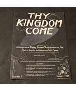 Thy Kingdom Come SpaceCraft Convention Issue No 7 UFO January 1959 UAP - $33.61