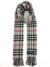 Vintage Authentic Burberry Scarf Burberry Muffler Burberry Shawl Burberry Wrappe - £76.72 GBP