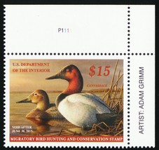 RW81, Mint NH Superb GEM $15 Federal Duck Stamp PSE Graded 100 * Stuart ... - £119.23 GBP