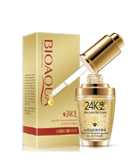 24K Gold Serum Bioaqua Anti Aging Hyaluronic Acid Collagen Anti Wrinkle ... - £7.06 GBP