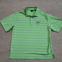 Monterey Club Mens Polo XL Short Sleeve Golf Hawks Nest Ohio State Green... - £13.10 GBP