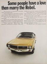 1968 Print Ad The AMC Javelin Rebel 2-Door Sporty Car  - £16.79 GBP