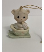 precious moments ornaments enesco bear the good news of christmas 1987 - $20.33 CAD