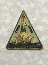 NASA 500 Years Of Exploration Lapel Pin KG CR9 - $11.88