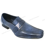 Brand New Mens Dress Shoes Casual Loafers Elastic Slip On Fashion Buckle... - $471.40 MXN+