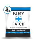 Party Patch 5 pack - All Natural Hangover Defense  - $19.79
