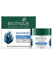 Biotique Bio Sea Weed Revitalizing Anti Fatigue Eye Gel - 15g (Pack of 1) - $10.68