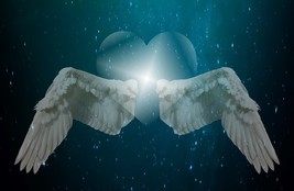 ANGEL WINGS HEALING SPELL! CAST OVER 30 DAYS! COMPLETE HEALTH! LUCK! MAGICK! - £55.33 GBP