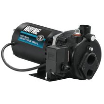 Wayne CWS50 1/2 Cast Iron Convertible Jet Pump for Wells up to 90 ft, 0.... - $284.80