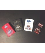 MILLER,MILLER LITE,MILLER  GENUINE DRAFT &amp; RED DOG  OIL LIGHTERS Cigaret... - $16.82