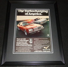 1978 Buick Turbocharged Framed 11x14 ORIGINAL Advertisement - £31.18 GBP