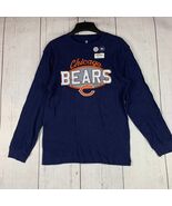 Chicago Bears NFL XL Team Apparel Long Sleeves Thermal Sweatshirt Blue N... - $274.97 MXN