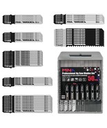 MNA Multi-Purpose Jig-Saw Blades, 50 Pieces, Assorted Jig Saw Kit Value ... - €32,47 EUR