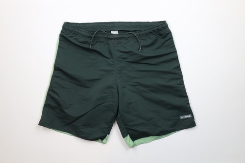Vtg 90s Y2K Nike Mens XL Faded Spell Out Travis Scott Mini Swoosh Shorts... - $39.55